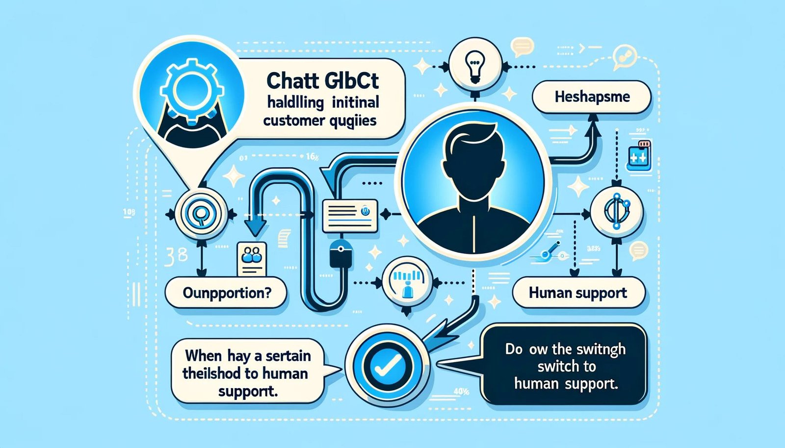 The Future of ChatGPT and Human Support Collaboration